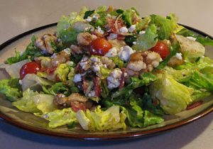 Blue Cheese, Pancetta and Candied Walnut Salad