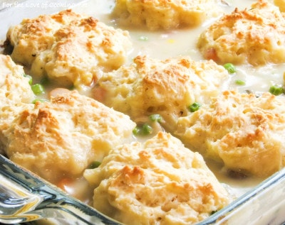Chicken with Biscuits