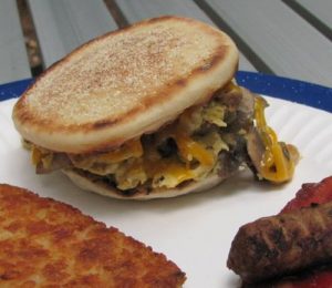 Camping Cuisine - Breakfast Sandwiches