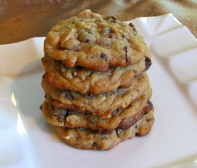 Chocolate Chip, Toffee and Almond Cookies