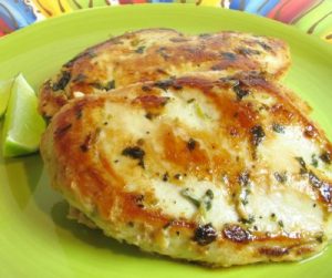 Cilantro and Lime Chicken Breasts