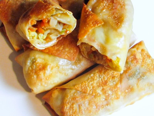 Baked Vegetable Egg Rolls (+ video) - Family Food on the Table