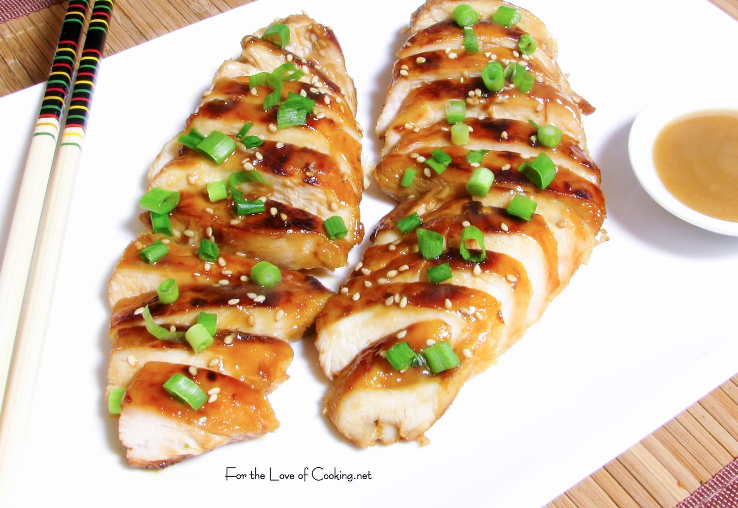 Honey-Ginger Chicken Breasts For the Love of Cooking pic