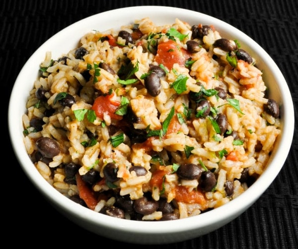 Mexican Tomato Rice and Beans