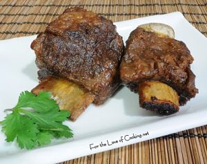 Asian Inspired Braised Beef Short Ribs