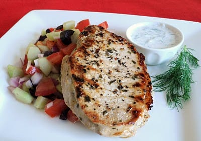 Greek-Style Pork Chops