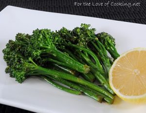Lemon and Garlic Broccolini