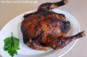 Roasted Chicken with Orange, Honey, and Cumin