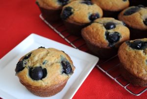 Blueberry and Banana Muffins