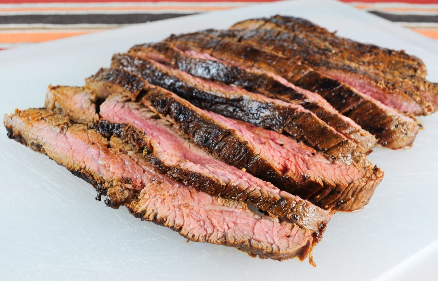 Soy And Honey Marinated Flank Steak | For The Love Of Cooking