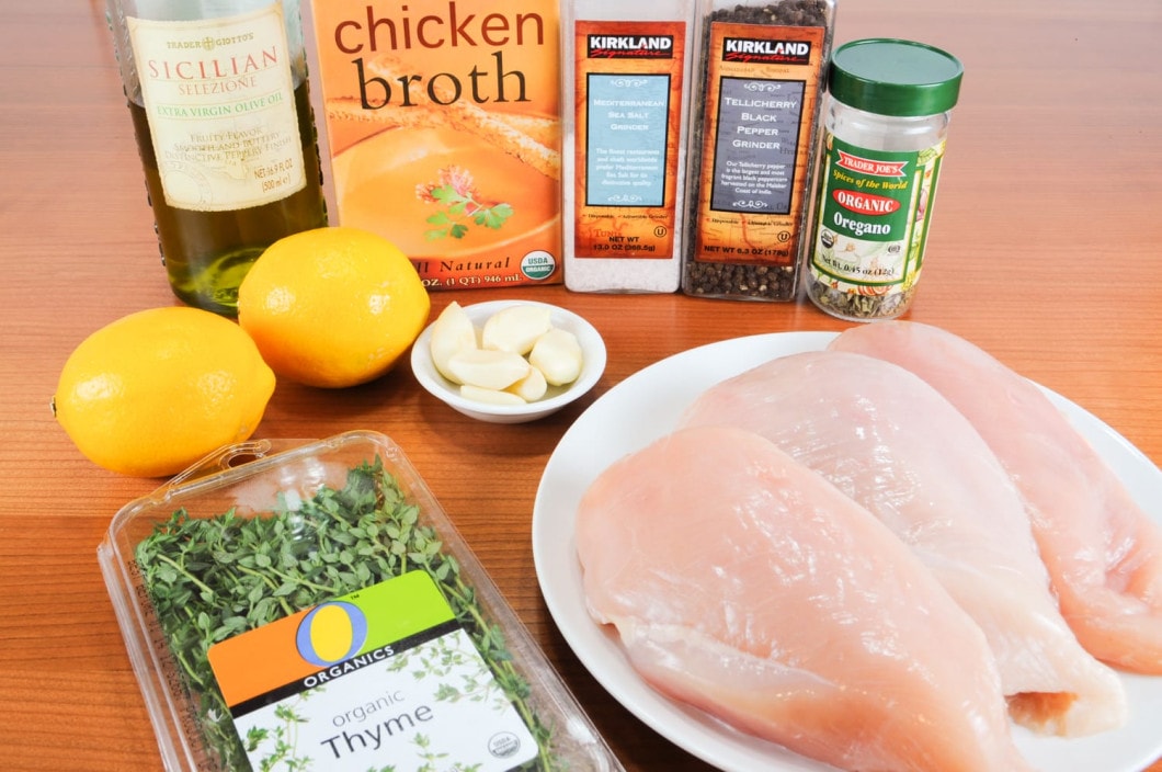 Lemon and Thyme Chicken Breasts