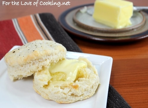 Roasted Garlic Flaky Biscuits