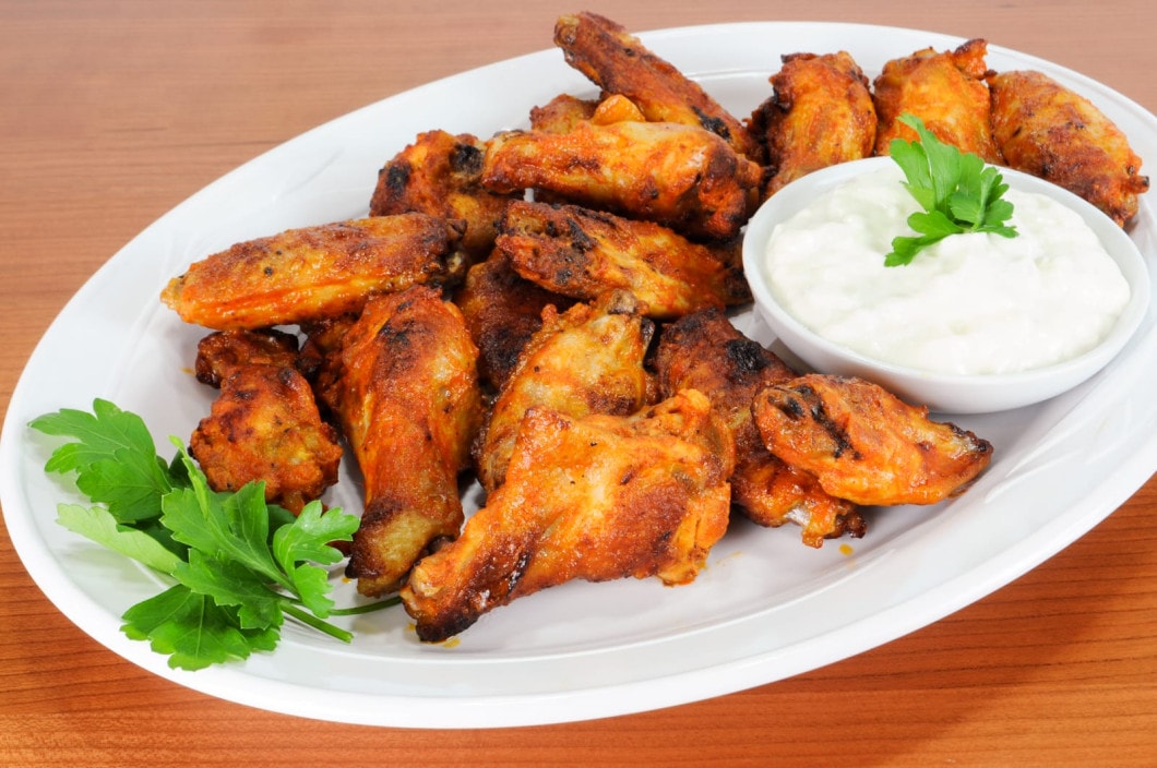 Baked Spicy Chicken Wings