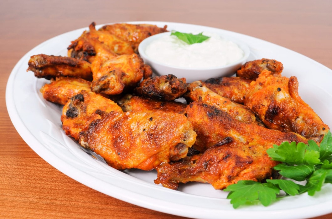 Baked Spicy Chicken Wings