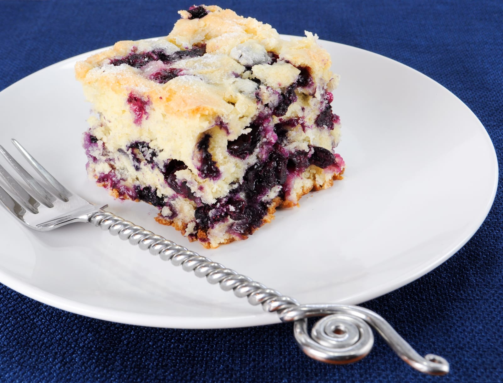 Blueberry Breakfast Cake - Sugar Dish Me