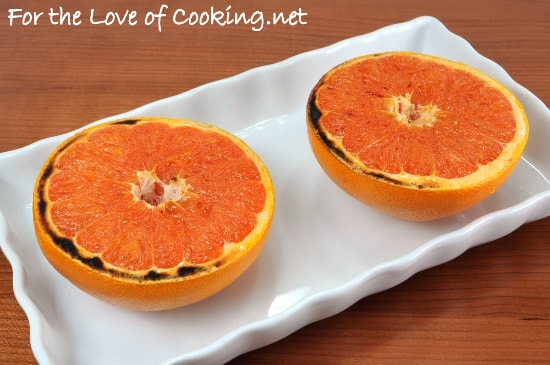 Broiled Grapefruit with Caramelized Sugar