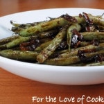 Balsamic Green Beans with Red Onions and Shallots