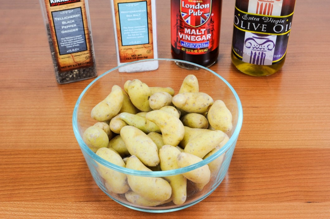 Sea Salt and Vinegar Roasted Baby Potatoes