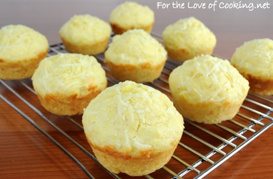 Parmesan-Corn Bread Muffins
