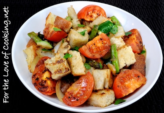 Grilled Vegetable Panzanella