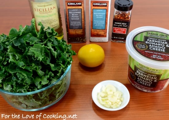 Lemon-Garlic Kale Sauté | For The Love Of Cooking