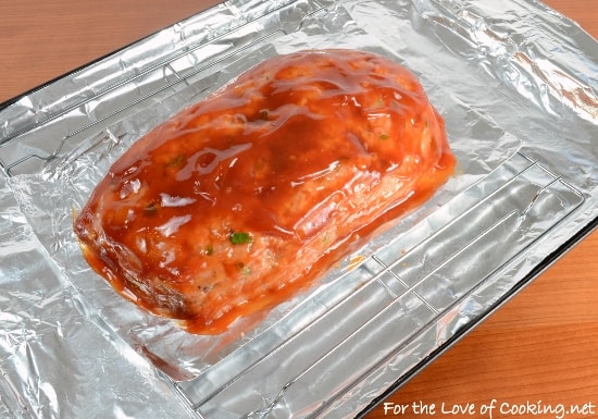 Turkey Meatloaf with Brown Sugar-Ketchup Glaze