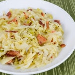 Tangy Sautéed Cabbage and Onions with Bacon