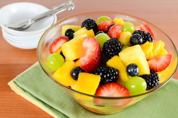 Fruit Salad with Honey-Citrus Dressing