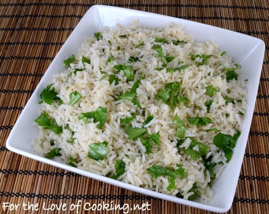 Coconut Cilantro Rice