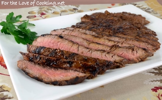 Balsamic and Dijon Marinated Flank Steak | For the Love of Cooking