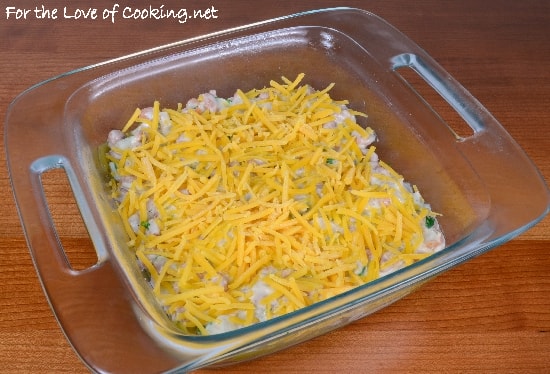 Green Chile and Pinto Bean Layered Mexican Casserole