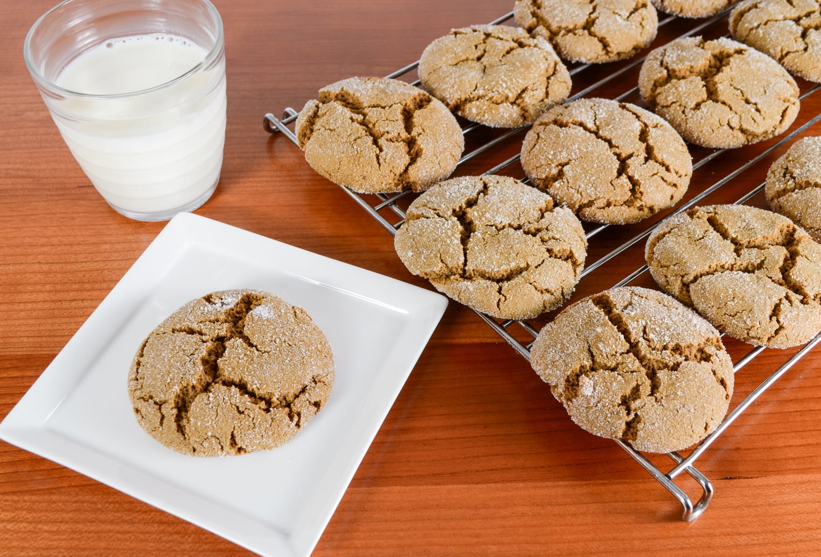 Ginger-Molasses Cookies