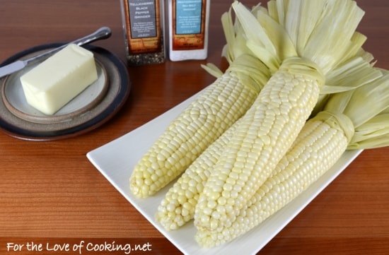 Roasted Corn on the Cob