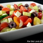 Heirloom Tomato Greek Salad