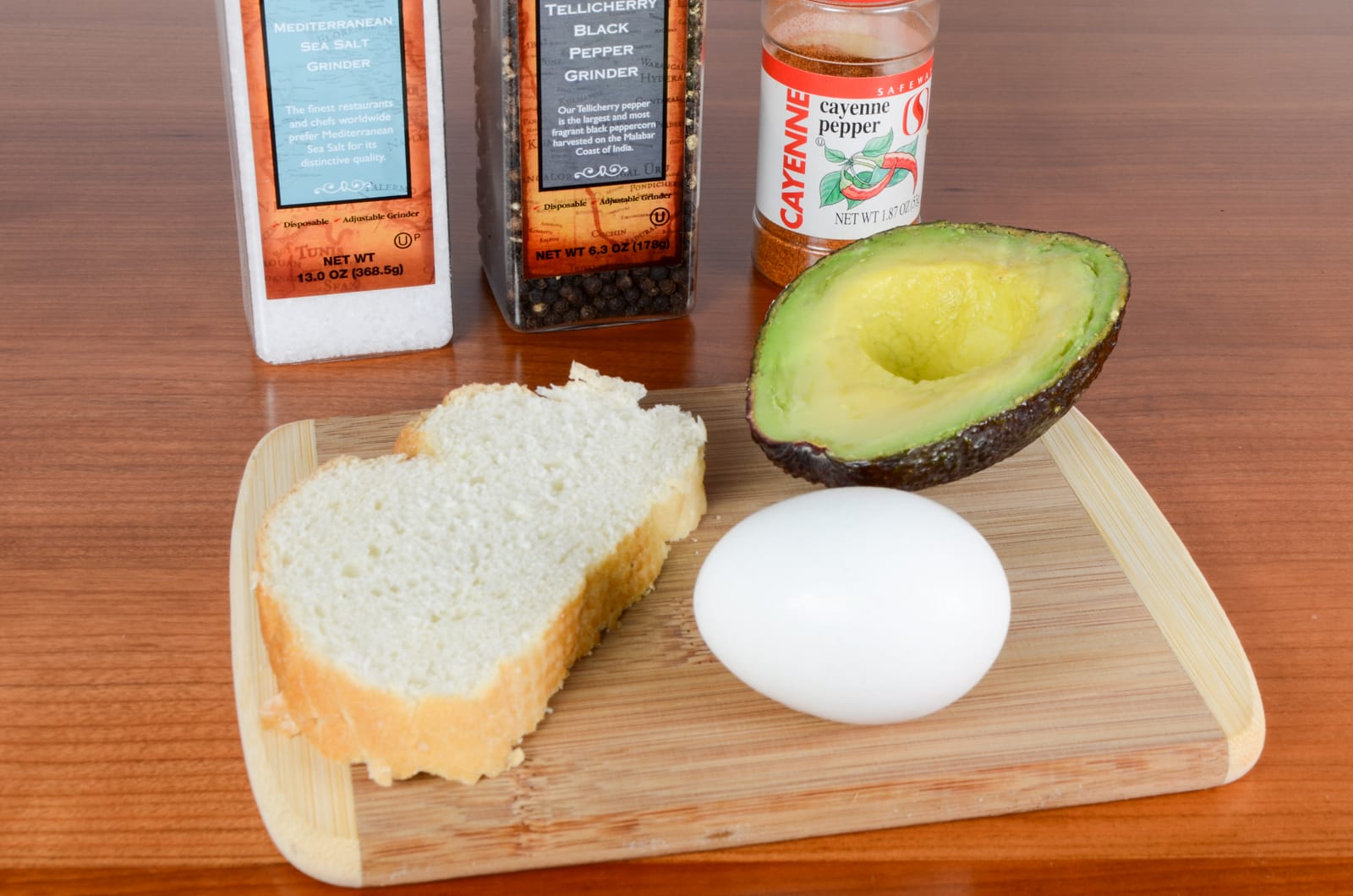 Egg & Avocado Open Faced Sandwich
