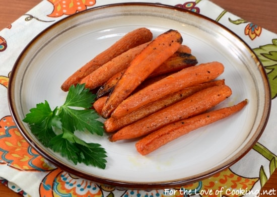 Simply Roasted Carrots