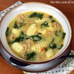 Gnocchi and Sausage Soup with Kale