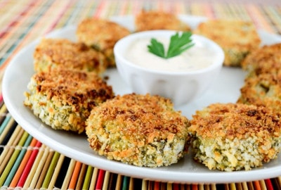 Oven Baked “Fried” Pickles