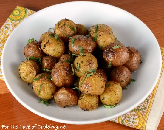 Roasted Baby Potatoes with Herbs