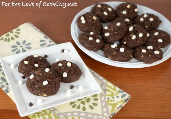 Mini Rocky Road Cookies