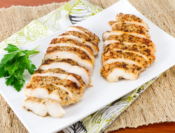 Brined and Baked Chicken Breasts