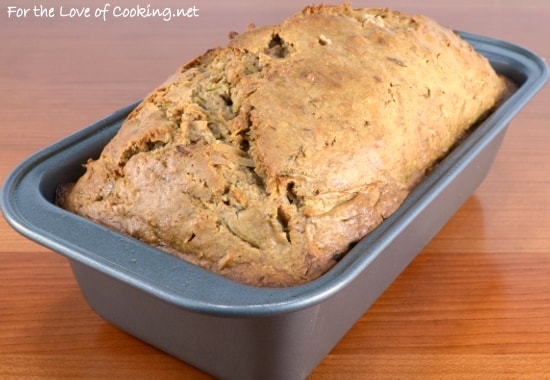Toasted Coconut and Zucchini Bread
