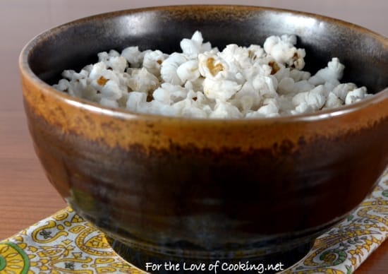 Quick & Easy Homemade Microwave Popcorn | For The Love Of Cooking