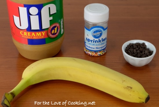 Chocolate-Peanut Butter Banana Bites