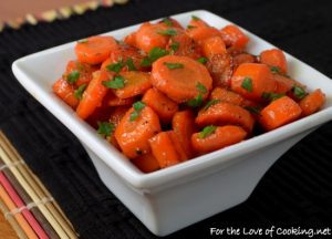 Carrot Sauté with Maple Syrup and Coconut Oil