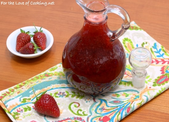 Strawberry-Vanilla Bean Syrup