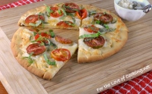 Margherita Pita Pizza