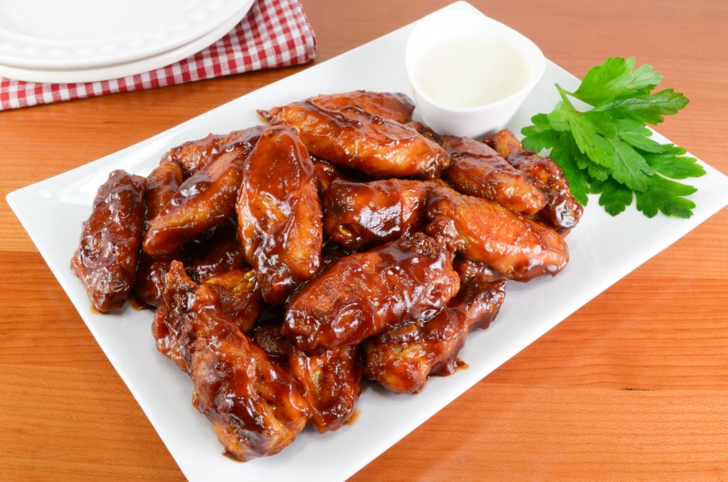 Baked Barbecue Wings