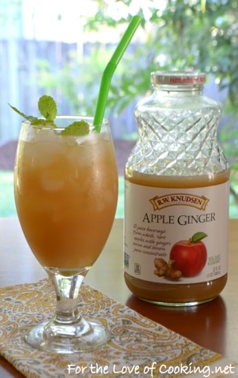 Apple-Ginger Sparkler