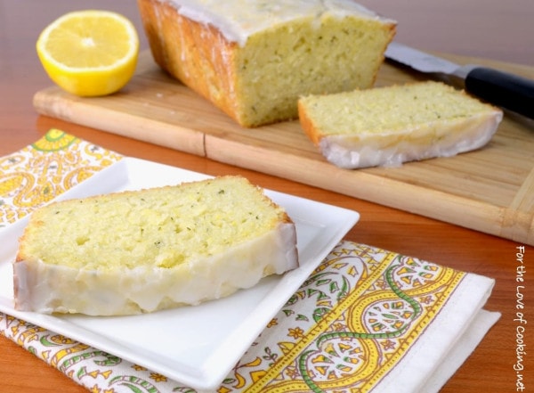 Lemon Zucchini Bread with Lemon Glaze
